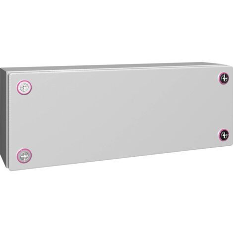 Rittal KX 1589.000 Contenitore da installazione, Contenitore da parete 400 x 150 x 120 Lamiera d'acciaio Grigio lumines