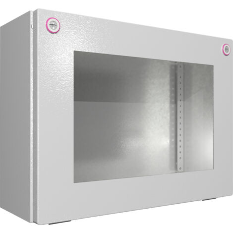 Rittal KX 1611.000 Installations-Gehäuse, Wand-Gehäuse 400 x 300 x 155 Stahlblech Lichtgrau (RAL 703