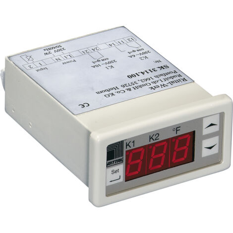 Rittal Schaltschrankheizungs-Thermostat SK 3114.200 100 V/AC, 230 V/AC, 24 V/DC, 60 V/DC    1 St.