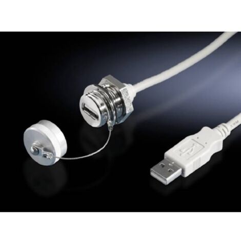 Rittal SZ 2482.210 Prolunga per interfaccia USB A Ottone 1 pz.