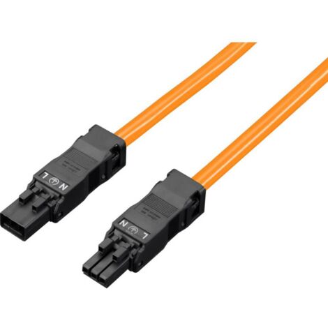 Rittal SZ 2500530 câble alimentation orange 1 mètre