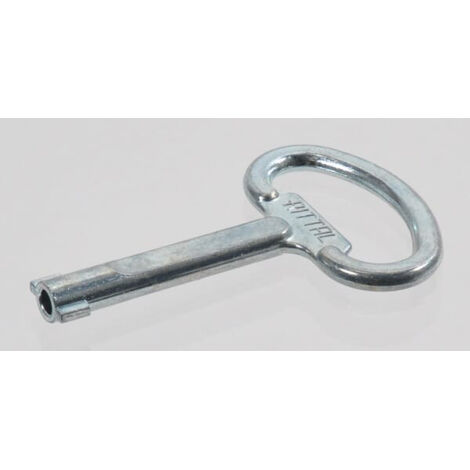 Rittal SZ 2531.000 Clé double tête argentée sécurité