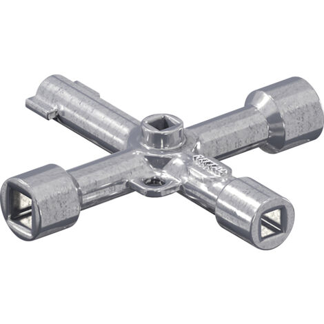 Rittal SZ 2549500 Schaltschrankschlüssel mit Bit-Adapter Stahl 1 St.