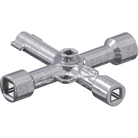 Rittal SZ 2549500 Schaltschrankschlüssel mit Bit-Adapter Stahl 1 St.