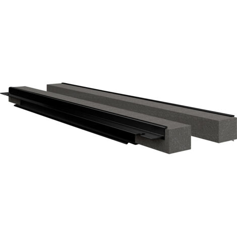 Rittal VX 8618.812 Kabeleinführungsleiste     Aluminium  4 St.