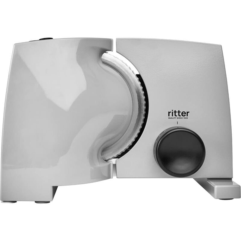 Image of Ritter - nova 1 Duo Plus affettatrice elettrica universale in metallo con motore eco, affettatrice professionale da casa, Made in Germany