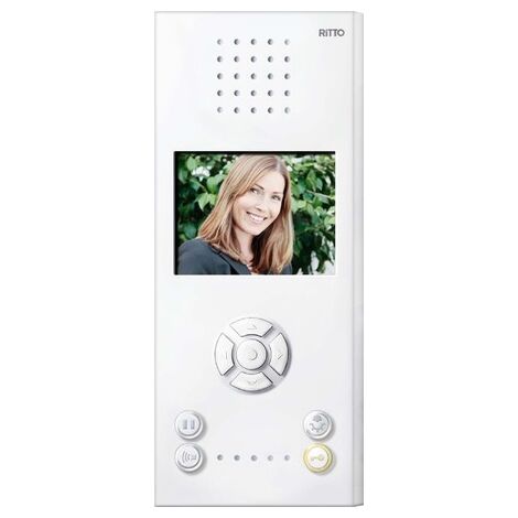 RITTO RGE1787570 VIDEO-FREISPRECHSTELLE COLOR KOMFORT WEI