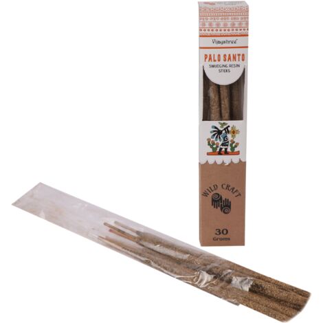Ritualharze auf goldenen Stäbchen - Palo Santo