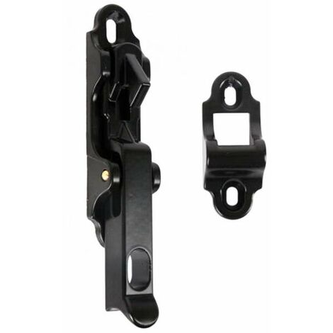 Riva Fermapersiane Saliscendi Nero 2,5x10 mm - Antivento per Balconi