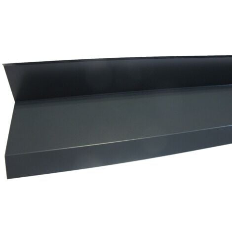 MCCOVER Bordo contro muro 2100mm Grigio antracite RAL 7016, L: 2100mm