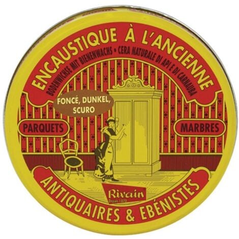 RIVAIN - Rivain encaustique à l'ancienne pâte bois foncé 250ml