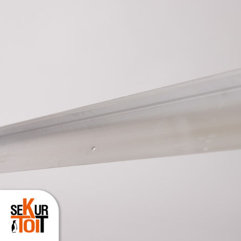 Rive aluminium 32/80 mm – longueur 3 m – Toiture EPDM – SEKURTOIT