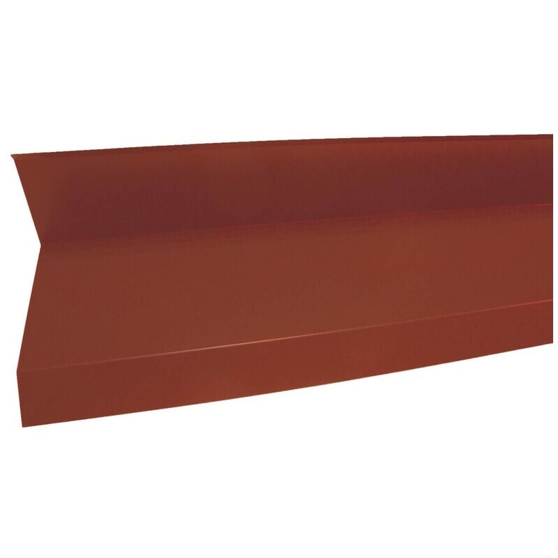 Rive contre mur 2100mm - Coloris - Rouge 8012, Longueur - 2100mm