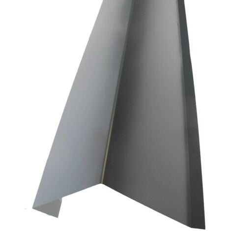Rive sur mur 2100mm - Coloris - Gris anthracite RAL 7016, Longueur - 2100mm