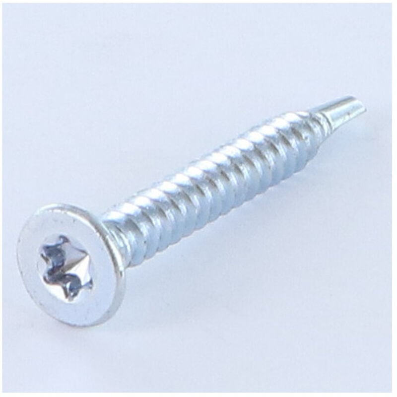 Vis autoperceuse Tête fraisée tf torx T25 4.8X32 Acier zingué-1000 pièces