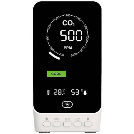Rivelatore de Qualità de Qualità dell'aria interna TFA Dostmann AIRCO2NTROL UP CO2 (B ricondizionato)