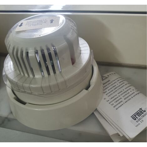 Rivelatore gas metano con base e relè SID1043/008 per sistemi di sicurezza casa