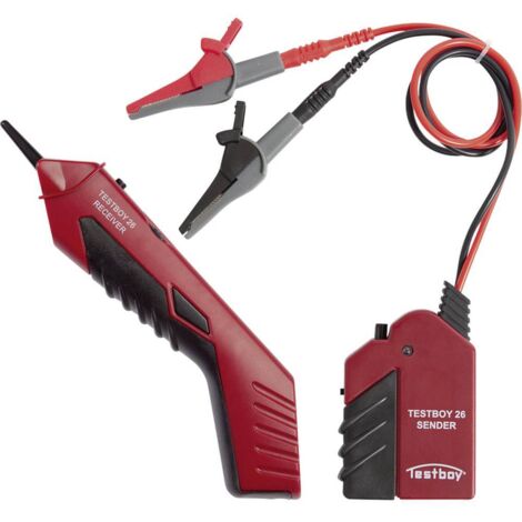 Rivelatori Filo Gioco Testboy 26, Ricevitore Dimensioni: 230 X 55 X 23 Mm, Dimensioni Trasmettitore 55 X 57 X 23 Mm