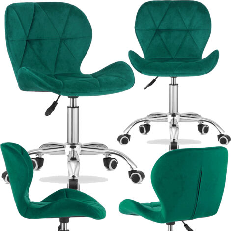 RIVELLO VELVET DARK GREEN Drehstuhl