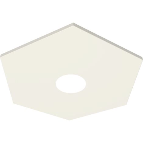 RIVER HEX 1x PLAFONIERA MONOCOLORE LUCIDO