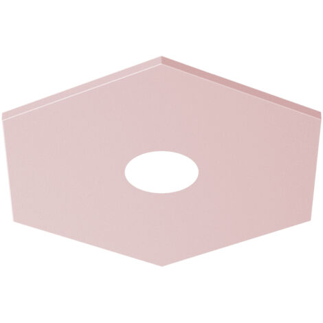 RIVER HEX 1x PLAFONIERA MONOCOLORE OPACO
