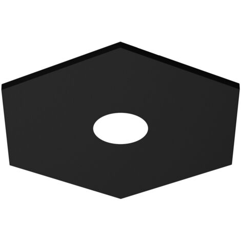 RIVER HEX 1x PLAFONIERA MONOCOLORE OPACO