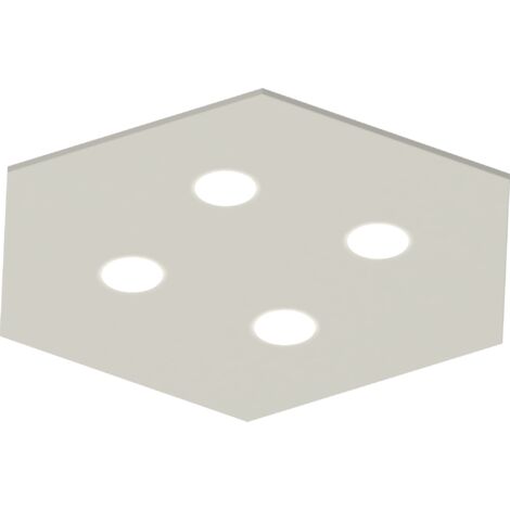 RIVER HEX 4x PLAFONIERA MONOCOLORE LUCIDO