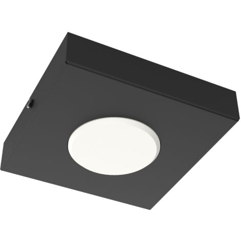 RIVER SQUARE 1x PLAFONIERA MONOCOLORE OPACO
