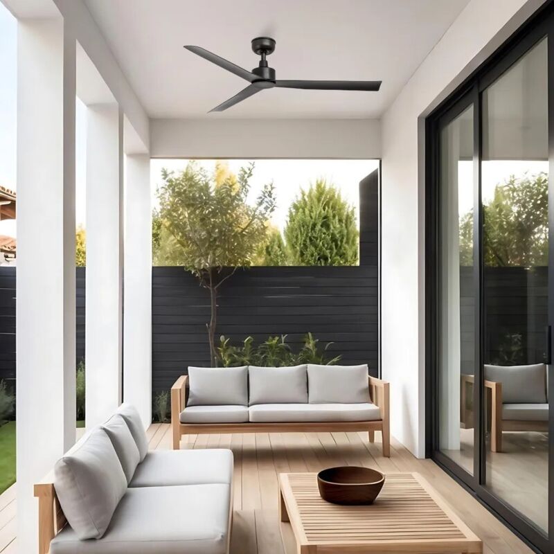 Ventyly - river Ventilateur extérieur brun Ø125 wifi