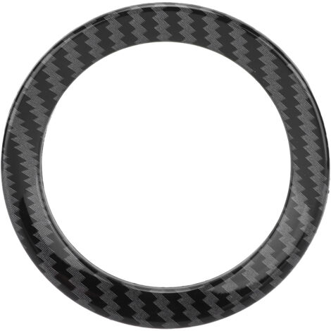 Rivestimenti per volante in fibra di carbonio, ricambio in ABS di alta qualità per Smart Fortwo Forfour 453 2015 – 2021, interni auto