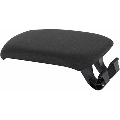 Rivestimento del bracciolo centrale con piastra di base, per A3 8P / A5 2003-2013, tessuto nero, OE: 8P0864245P