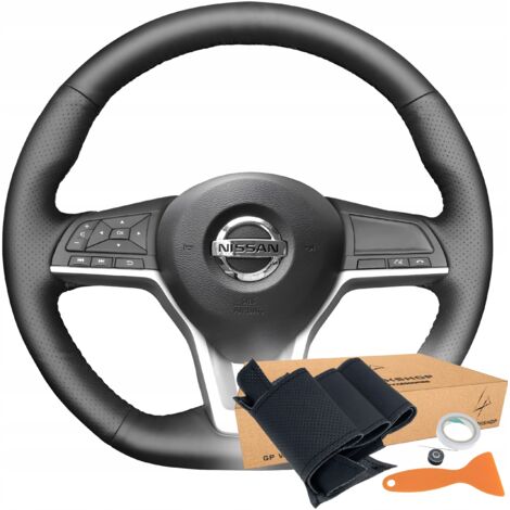 RIVESTIMENTO DEL VOLANTE PER NISSAN X-TRAIL QASHQAI LEAF MICRA ALTIMA