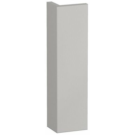 Rivestimento dell'armadio Duravit L-CUBE per profondità armadio 477 mm / 547 mm bianco opaco