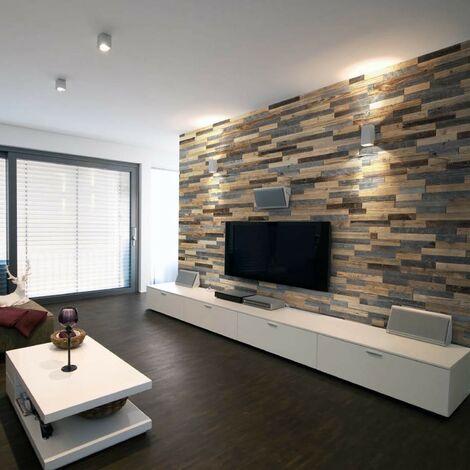 wodewa Pannello di design per parete in legno di noce 3D, pannelli da parete  in legno