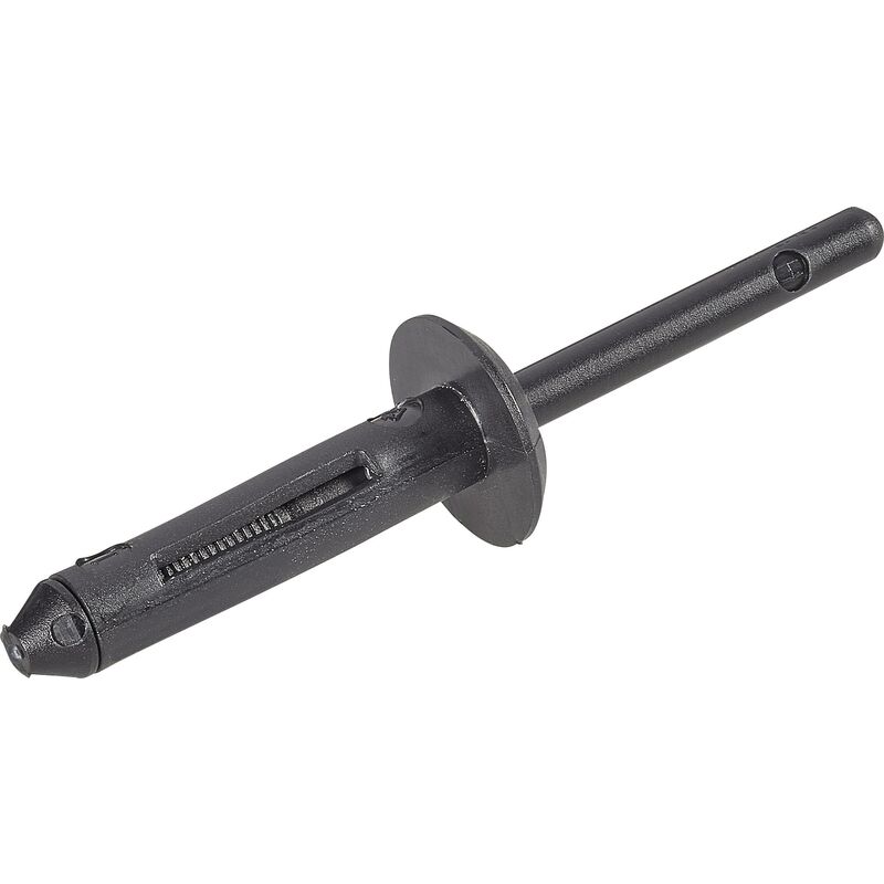 Rivet à expansion Pb Fastener 301-9130-1010 ø du trou 5 mm pa 6,6/POM noir 1 pc(s) S52477