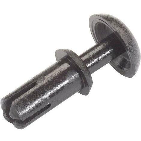 Rivet à expansion PB Fastener 409544 Ø du trou 4.05 mm PA noir 1 pc(s) S13348