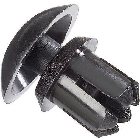 Rivet à expansion PB Fastener 409552 Ø du trou 5 mm PA noir 1 pc(s) S13391