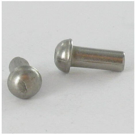 Rivet à frapper Inox Tête ronde TR 4X10