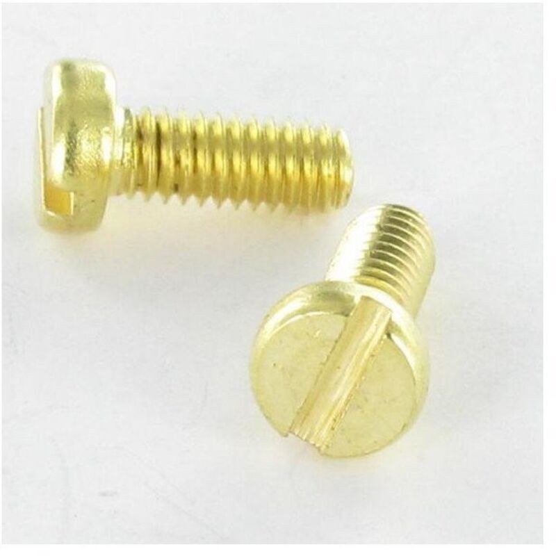 Vis Express - Vis métaux Laiton Tête cylindrique tc Fendue M10X60-30 pièces