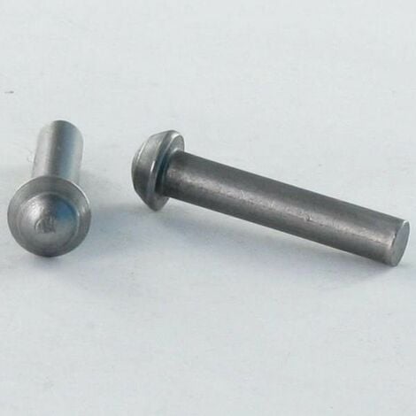Rivet de noyau en aluminium, rivet d'extraction à tête ronde ouverte, rivet  de noyau en aluminium de la rivette de rivets, ongles en acier au carbone
