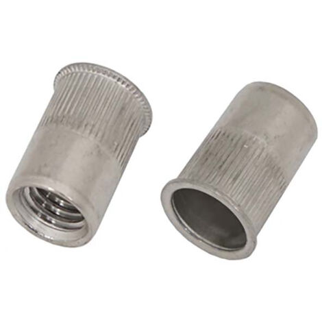Rivet Acier Gris longueur 16mm diamètre 8.9mm M6 ( Prix pour Sachet de 100 )