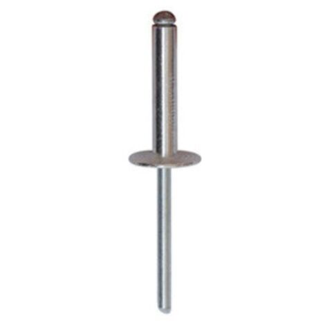Rivet alu tête large ø 4,8 x 12 mm - Restagraf