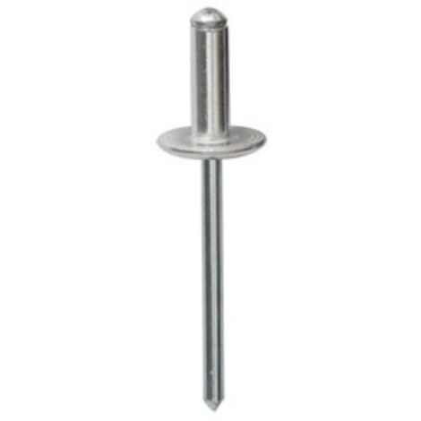 Rivet alu tête large ø 4,8 x 14 mm - Restagraf