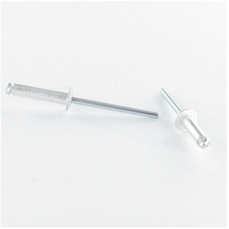 Rivet aveugle Aluminium Tige acier 4X40 Tête plate