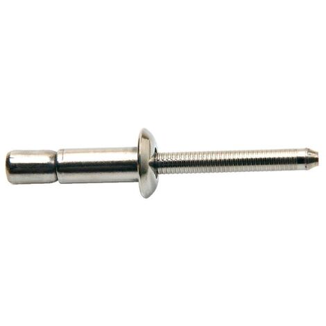 Rivet aveugle de structure Highbolt acier 6,4X20 mm en boîte de 250 pièces - DEGOMETAL