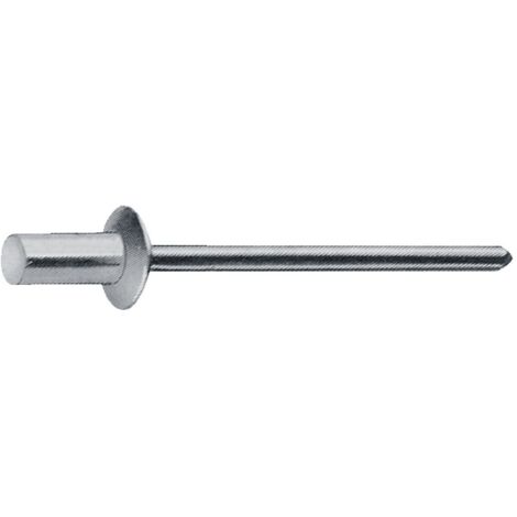 Rivet aveugle étanche CAP tige de rivet D. x l 3,2 x 6 mm cuivre/acier 500 pièce GESIPA (Par 500)