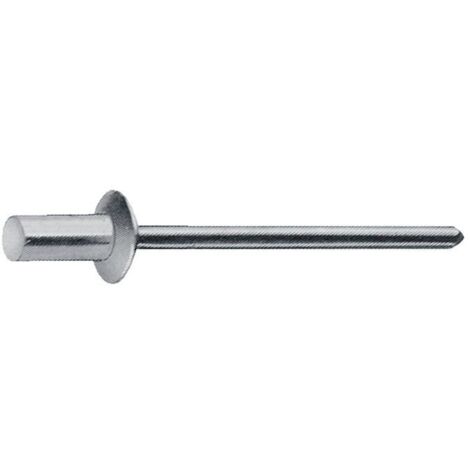 Rivet aveugle étanche CAP tige de rivet D. x l 3,2 x 6 mm cuivre/Nirosta 500 pièce GESIPA (Par 500)