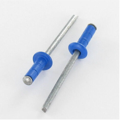 Rivet aveugle multiserrage GOMULTI Aluminium Tige acier TRS 4X12 RAL5017