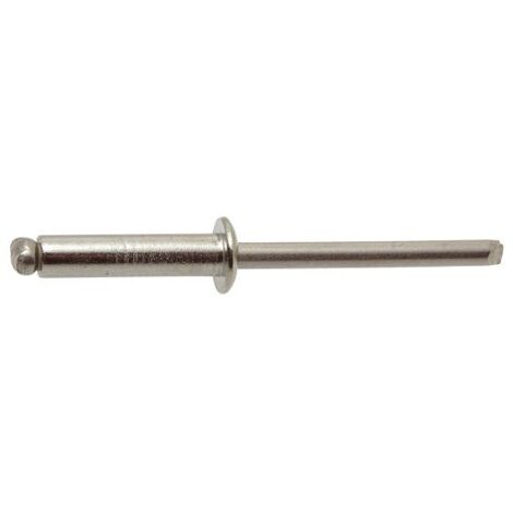 Rivet aveugle tête plate inox A2 - Ø 4 x 18 mm - Boite de 500 - ACTON - 627204X18