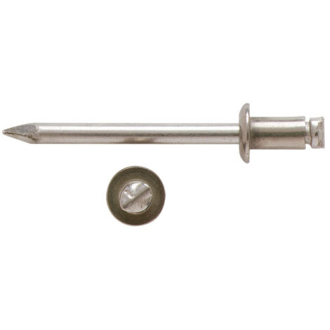 Rivet aveugle tête plate inox/inox a2 4,8 x 10 50